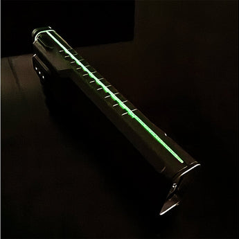 RovyVon Angel Eyes E40 USB-C Rechargeable EDC LED Flashlight - 3600 Lumens - 650nm Red Side Light - 365nm UV Side Light - Uses Built-in 3000mAh Li-ion Battery Pack - Choice of Color