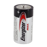 Energizer Max E93-BP-4 C-cell Alkaline Button Top Battery - 4 Piece Retail Card
