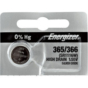 Energizer 366 Silver Oxide Watch Battery 1pc (Each)