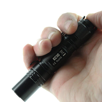 Fitorch EC10 V2.0 LED Flashlight - CREE XP-L - 1000 Lumens - Includes 1 x 14500 with Micro-USB Charging Port