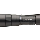 SureFire EDC1-DFT High-Candela Dual Fuel LED Flashlight - 650 Lumens - Includes 1 x 18350 - Black, Gray, or Tan