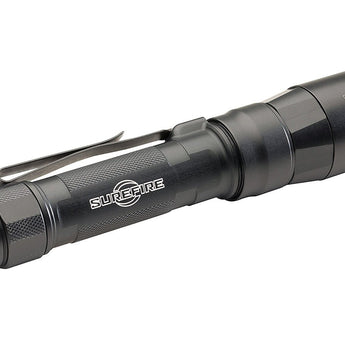 SureFire EDC2-DFT High-Candela Dual Fuel LED Flashlight - 700 Lumens - Includes 1 x 18650 - Black, Gray, or Tan