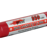 Efest 1090 IMR 14650 950mAh 3.7V Unprotected Lithium Manganese (LiMn2O4) Flat Top Battery - Boxed