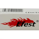 Efest 1093 IMR 18500 1100mAh 3.7V Unprotected Lithium Manganese (LiMn2O4) Flat Top Battery - Boxed