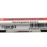 Efest 3145 IMR 10440 350mAh 3.7V Unprotected Lithium Manganese (LiMn2O4) Flat Top Batteries - Boxed, 2-Pack