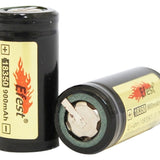Efest 3857 18350 900mAh 3.7V Protected Lithium Ion (Li-ion) Flat Top Battery - Boxed