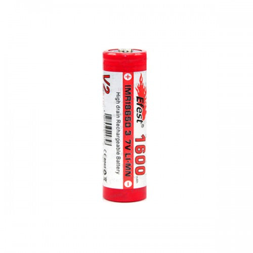 Efest 3887 IMR 18650 1600mAh 3.7V Unprotected Lithium Manganese (LiMn2O4) Flat Top Battery - Boxed