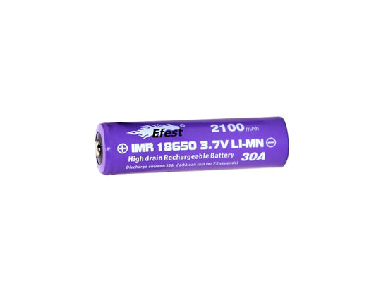 Efest IMR 18650 2100mAh 3.7V Protected Lithium Ion (Li-ion) Button Top Battery - Boxed (SONY-VTC4-18650-2100MAH-BT)