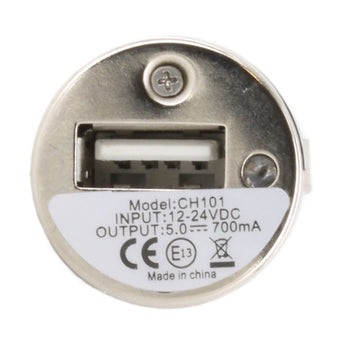 eGear 700mA USB Car Adapter - Black