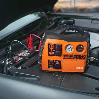 Wagan EL2485-9 Power Dome NX2 Jump Starter and Air Compressor