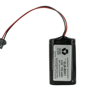 ELB-B001 3.6V 900mAh NiCd Replacement Battery Pack for Lithonia or Unitech Emergency and Exit Signs