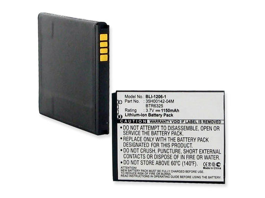 Empire 3.7V Replacement Lithium-Ion (Li-ion) Battery Pack for HTC myTouch 4G Cell Phone (BLI-1206-1)