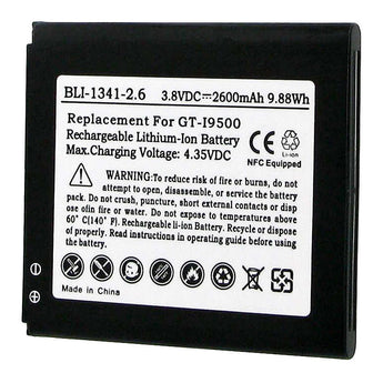 Empire BLI-1341-2-6 2600mAh 3.8V Replacment Lithium Ion (Li-Ion) Battery for the Samsung Galaxy S4 / ATIV SE Smartphones