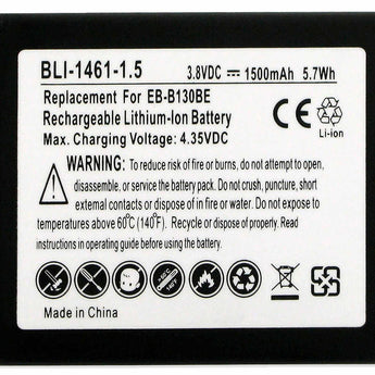 Empire BLI-1461-1-5 1500mAh 3.8V Replacment Lithium Ion (Li-Ion) Battery for Various Samsung Smartphones