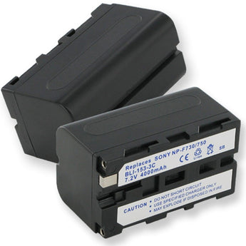 Empire BLI-153-3C 3700mAh 7.2V Replacement Lithium Ion (Li-Ion) Camcorder Battery Pack for the SONY NP-F750