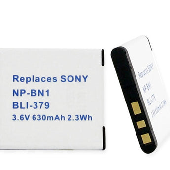 Empire BLI-379 600mAh 3.6V Replacement Lithium Ion (Li-Ion) Digital Camera Battery Pack for the SONY NP-BN1