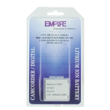 Empire BLI-379 600mAh 3.6V Replacement Lithium Ion (Li-Ion) Digital Camera Battery Pack for the SONY NP-BN1