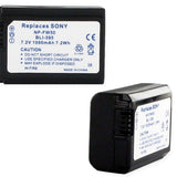 Empire BLI-395 1000mAh 7.2V Replacement Lithium Ion (Li-Ion) Digital Camera Battery Pack for the SONY NP-FW50