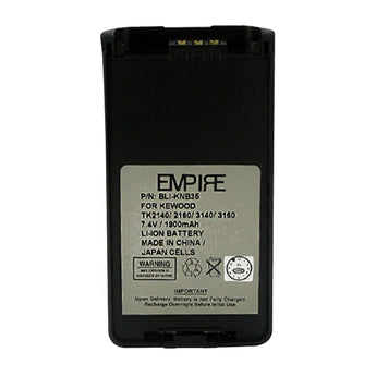 Empire BLI-KNB35 1900mAh 7.4V Replacement Lithium Ion (Li-ion) 2-Way Radio Battery for Kenwood TK2140