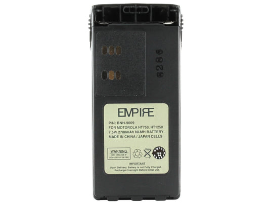 Empire BNH-9009 2700mAh 7.5V Replacement Nickel-Metal-Hydride (NiMH) Battery Pack for 2-Way Radio