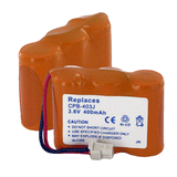 Empire 3.6V Replacement Nickel-Cadmium (NiCd) 3 x 2/3 AA Battery Pack with J Connector for AT&T or V Tech Phones (CPB-403J)