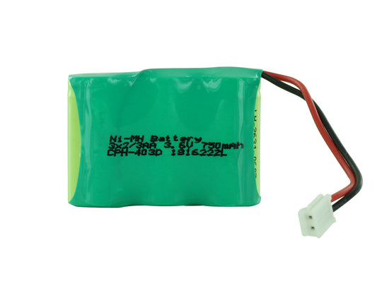 Empire 3.6V Replacement Nickel-Metal-Hydride (NiMH) 3 x 2/3 AA Battery Pack with D Connector for AT&T, Motorola or V Tech Phones (CPH-403D)