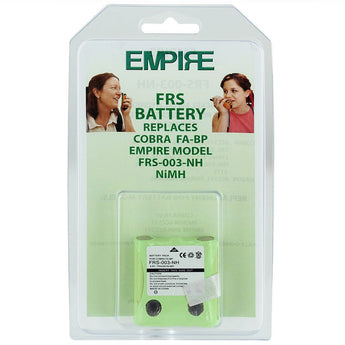 Empire FRS-003-NH 700mAh 4.8V Replacement Nickel-Metal-Hydride (NiMH) Battery Pack for COBRA FA-BP Walkie Talkie