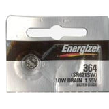 Energizer 364 363 Silver Oxide SR621W SR621SW 1pc (Each)