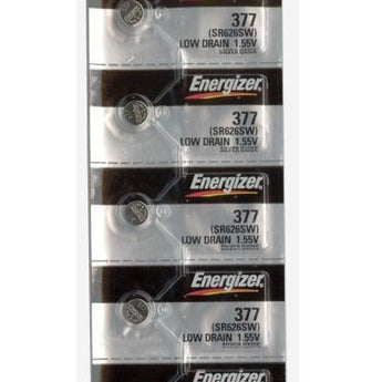 Energizer 377 376 Silver Oxide SR626W, SR626W 1pc (Each)