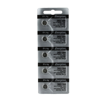 Energizer 392 384 Silver Oxide 192 SR41SW SR41W 1pc (Each)