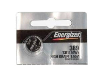 Energizer 389 390 Silver Oxide 189, SR1130SW, SR1130W 1pc (Each)