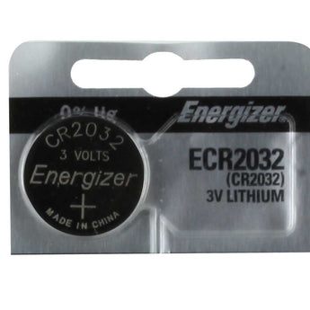 Energizer ECR2032 240mAh 3V Lithium Primary (LiMNO2) Coin Cell Battery - 1 Piece Tear Strip, Sold Individually
