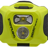 Streamlight Enduro Pro HAZ-LO Headlamp - Class 1 Div 1 - 235 Lumens - Includes 3 x AAA - Yellow - Box (61424)
