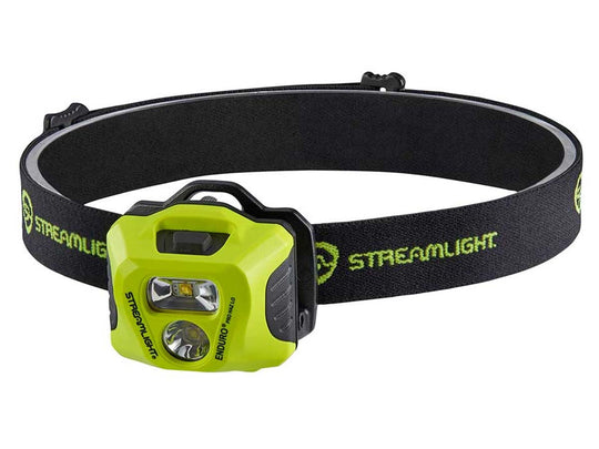 Streamlight Enduro Pro HAZ-LO Headlamp - Class 1 Div 1 - 235 Lumens - Includes 3 x AAA - Yellow - Box (61424)