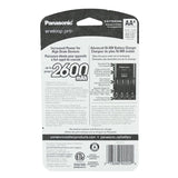 Panasonic Eneloop Pro 4-Position Charger with 4 x 2550mAh NiMH Low Self Discharge AA Batteries (K-KJ17KHCA4A)