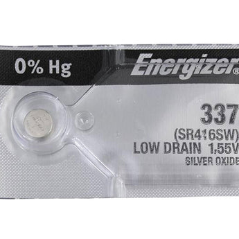 Energizer 337 Silver Oxide Watch Battery 1pc (Each)