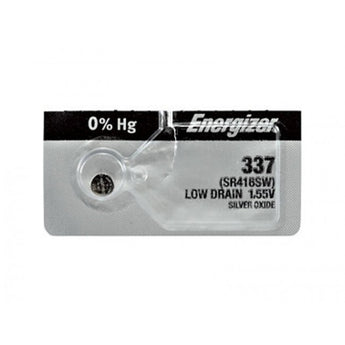 Energizer 337 Silver Oxide Watch Battery 1pc (Each)