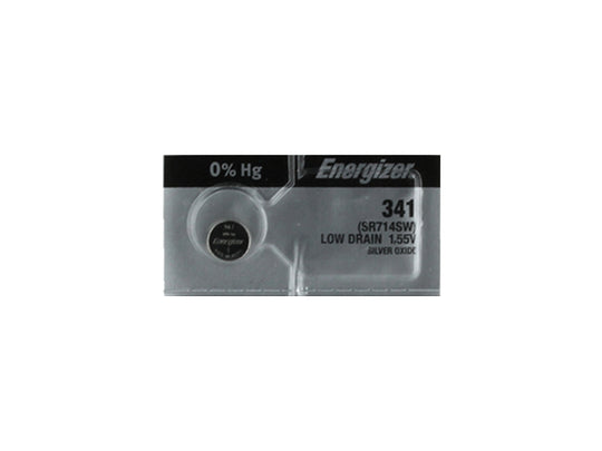 Energizer 341 Silver Oxide Watch Battery 1pc (Each)