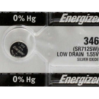 Energizer 346 Silver Oxide Watch Battery 1pc (Each)
