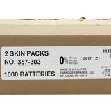 Energizer 357/303 148mAh 1.55V Silver Oxide Coin Cell Batteries - Bulk