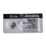 Energizer 361 362 Silver Oxide SR721W, SR721SW 1pc (Each)