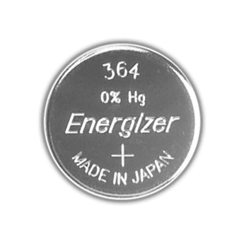 Energizer 364 363 20.5mAh 1.55V Silver Oxide Coin Cell Batteries - Bulk
