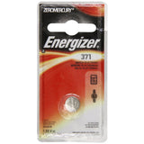 Energizer 1.5V 371 Silver Oxide Button Cell Battery - 1pc Blister Pack - Zero Mercury (371BPZ)