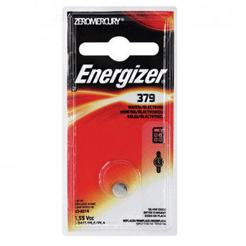 Energizer 1.5V 379 Silver Oxide Button Cell Battery - 1pc Blister Pack - Zero Mercury (379BPZ)