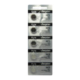 Energizer 387S 63mAh 1.55V Silver Oxide (Zn/Ag2O) Coin Cell Battery - 1 Piece Tear Strip, Sold Individually