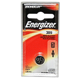 Energizer 1.5V 389 Silver Oxide Button Cell Battery - 1pc Blister Pack - Zero Mercury (389BPZ)
