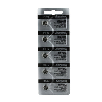 Energizer 392 384 Silver Oxide 192 SR41SW SR41W 1pc (Each)