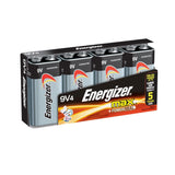 Energizer Max 522BP-4 9V Alkaline Battery with Snap Connector - 4 Piece Family Pack