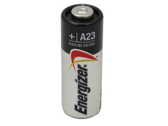 Energizer A23 12V Alkaline Battery Vertical View