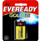 Energizer Eveready Gold A522-BP 9V Alkaline Battery with Snap Connector - 1 Piece Retail Card